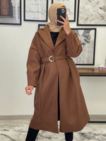 Charger l&#39;image dans la galerie, MANTEAU OVERSIZE CAMEL
