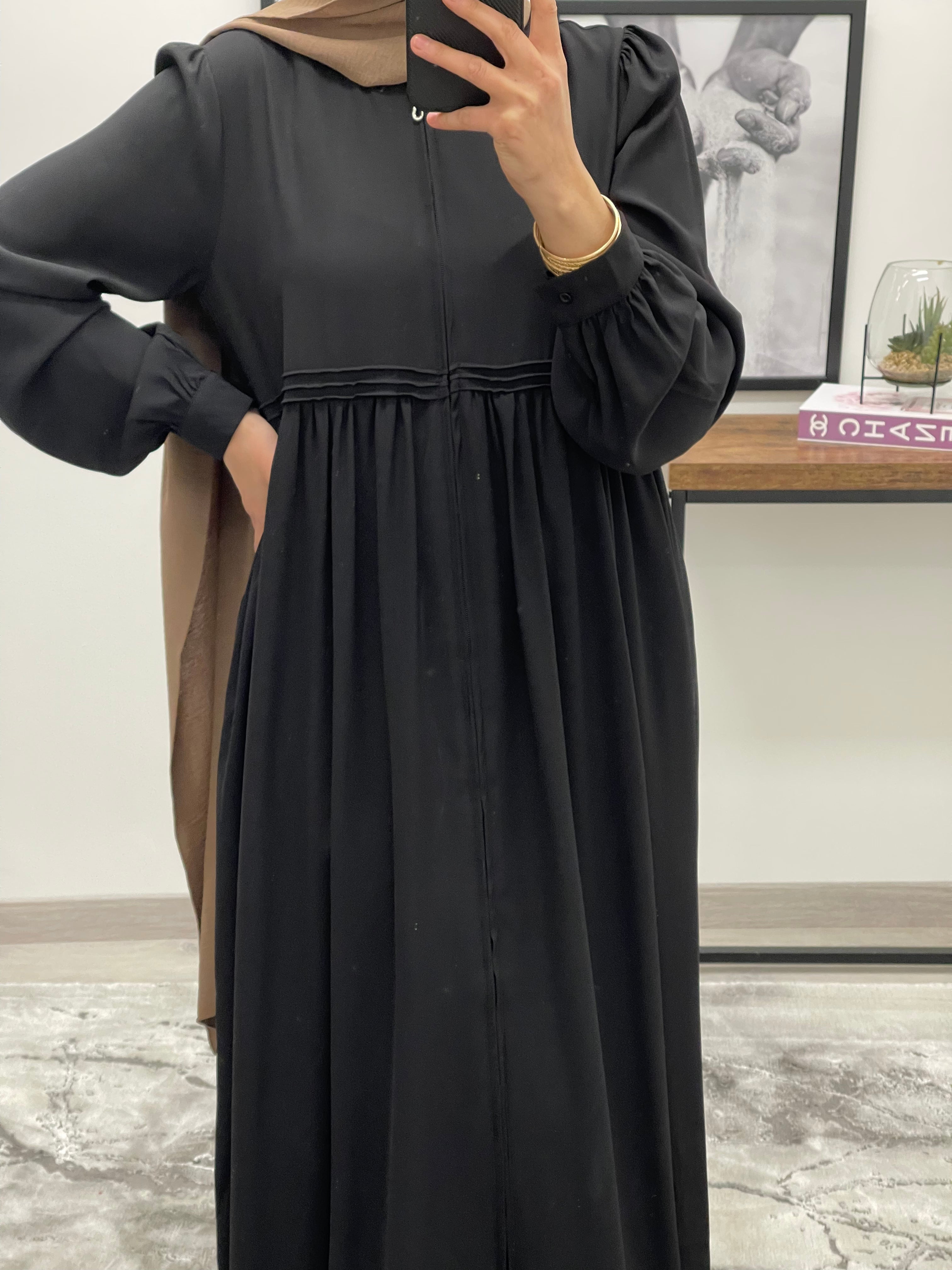 ABAYA ZIP ELMA