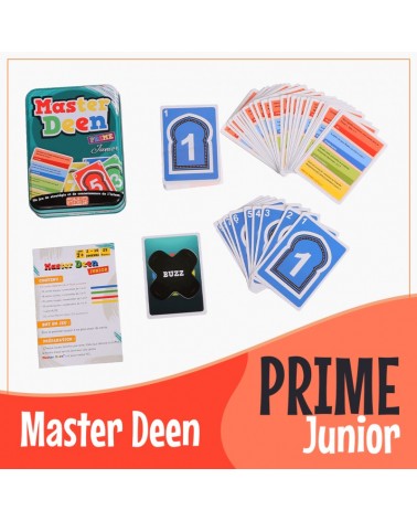 JEU DE CARTES MASTER DEEN PRIME - VERSION JUNIOR - OSRATOUNA