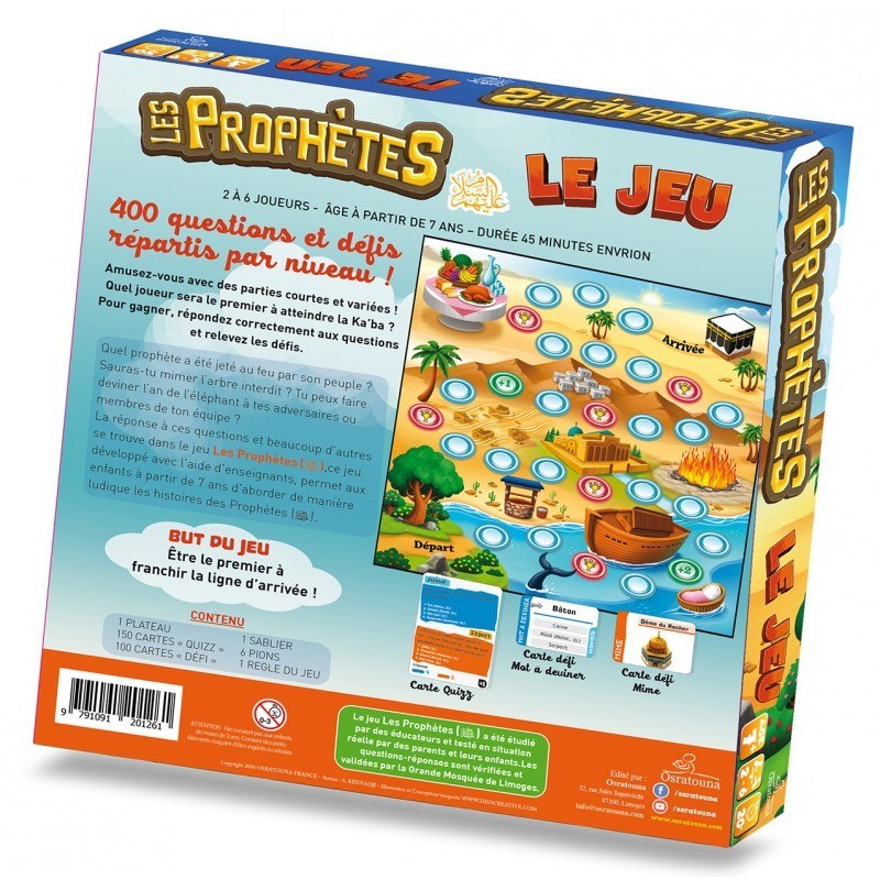 LES PROPHÈTES, LE JEU - 400 QUESTIONS ET DÉFIS ! (DÈS 7 ANS)